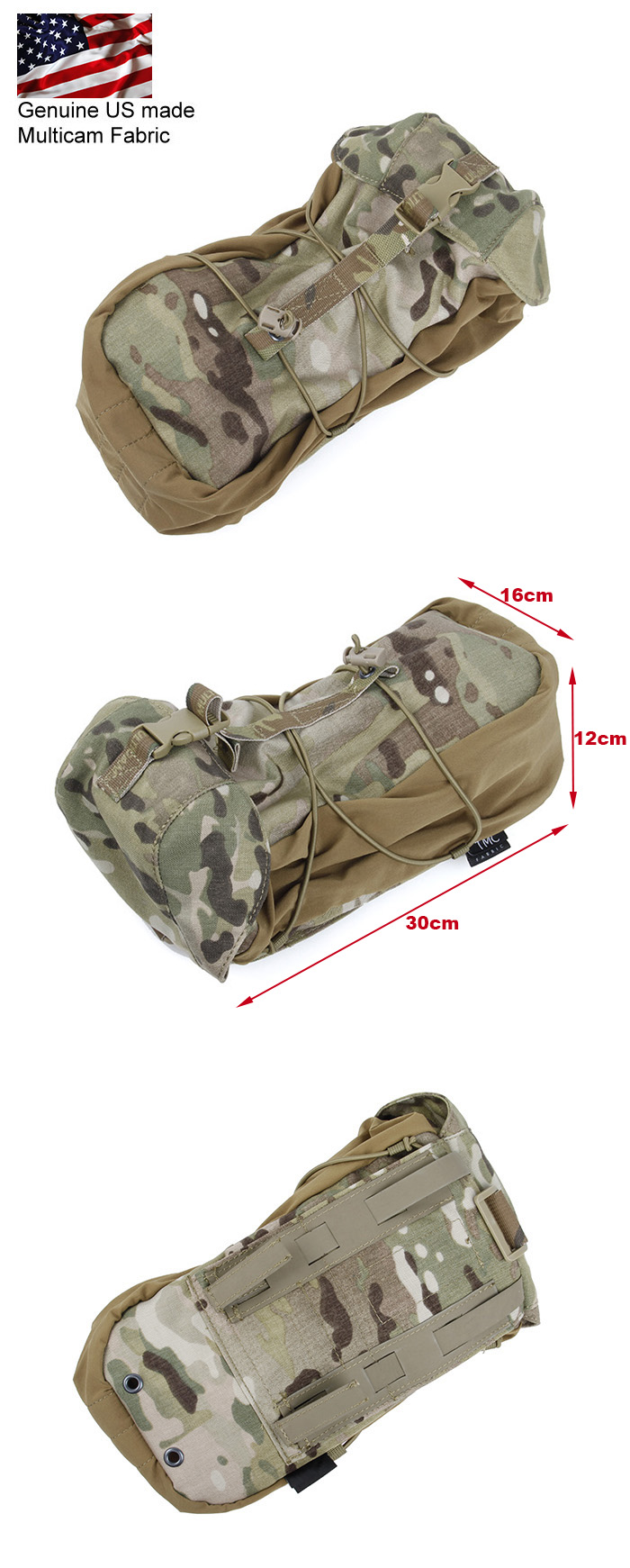 TMC 1164 GP Pouch Utilitaire Pouch MOLLE Sundries Recyclage Sac Airsoft Gear 