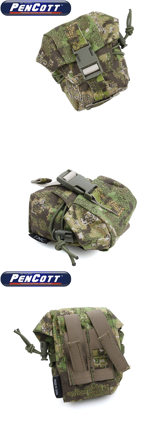 Multicam Tropic Details about   TMC Multi Purpose Single Frag Grenade Pouch TMC2345-MTP 