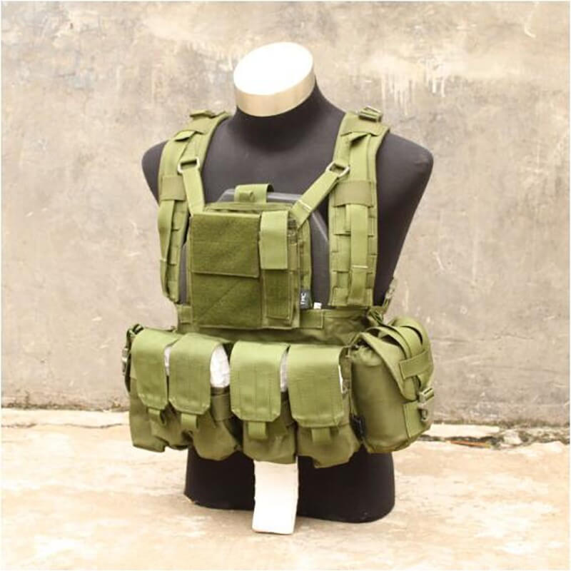 TMC RRV Style Modular Chest Rig with Pouch - Weapon762