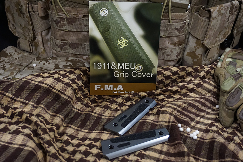 MIC Titanium M1911 Grip Cover