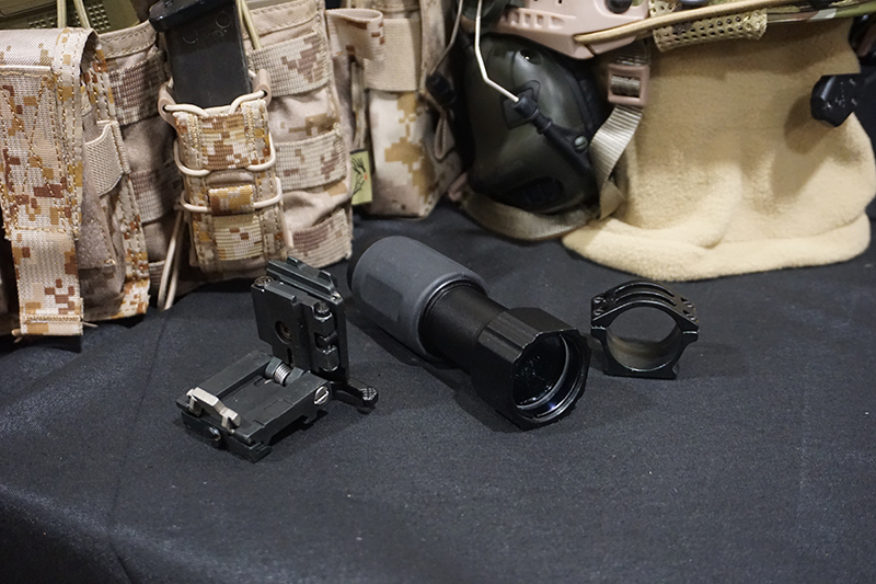 Hero Arms 5x Magnifier Scope with QD Flip-to-Side Mount